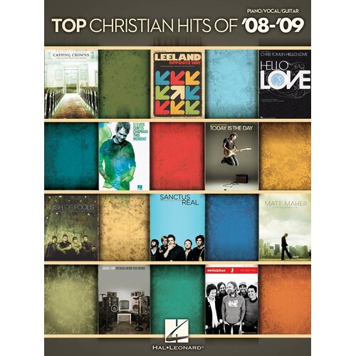 Top Christian Hits Of 08-09 PVG (Softcover Book)
