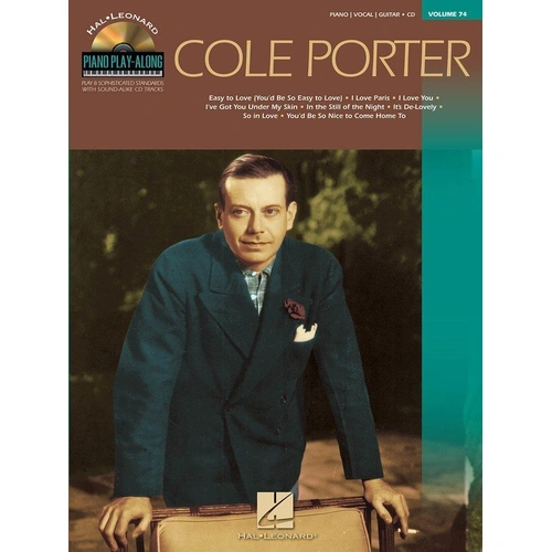 Cole Porter Piano Play-Along Book/CD V74