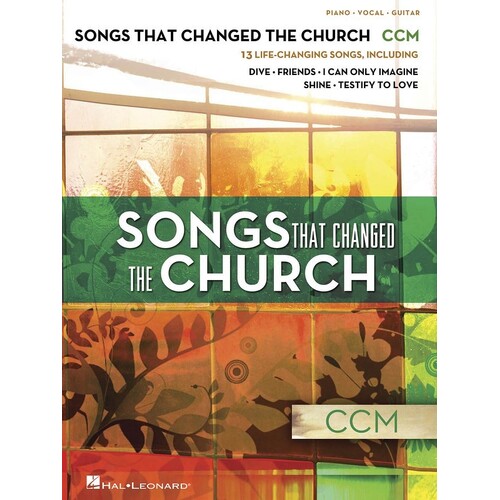 Songs That Changed The Church Ccm PVG (Softcover Book)