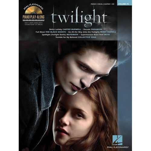 Twilight Piano Play Along V75 Book/CD (Softcover Book/CD)