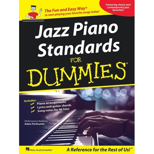 Jazz Piano Standards For Dummies PVG (Softcover Book)