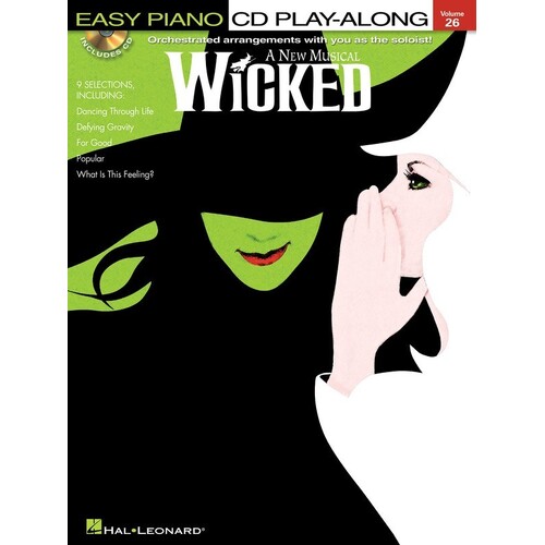 Wicked Easy Piano Play Along Book/CD V26 (Softcover Book/CD)