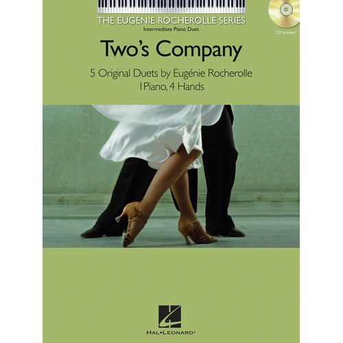 Twos Company Five Original Duets For Piano (Softcover Book/CD)
