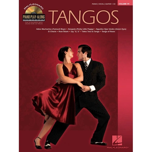 Tangos Piano Play-Along Book with CD Volume 79
