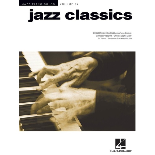 Jazz Classics Piano Solo V14 JPS by Hal Leonard - 21 Jazz Arrangements