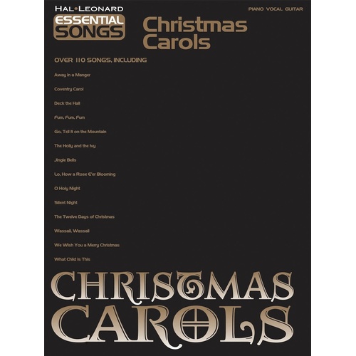 Christmas Carols Essential Songs PVG (Softcover Book)
