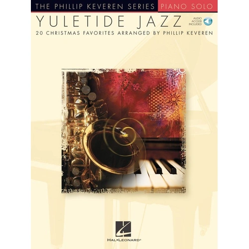 Yuletide Jazz Piano Solo by Phillip Keveren with CD - 20 Christmas Songs