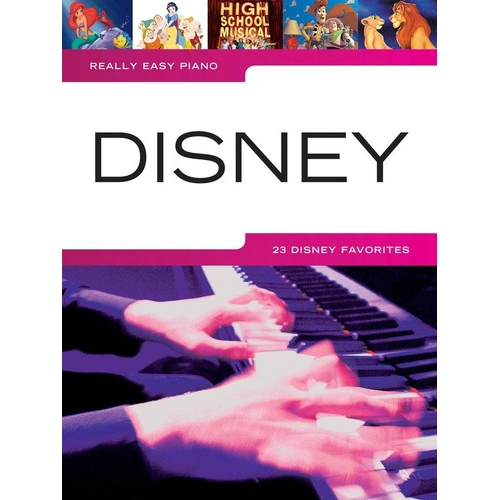 Really Easy Piano Disney - 23 Favorites for Intermediate Players