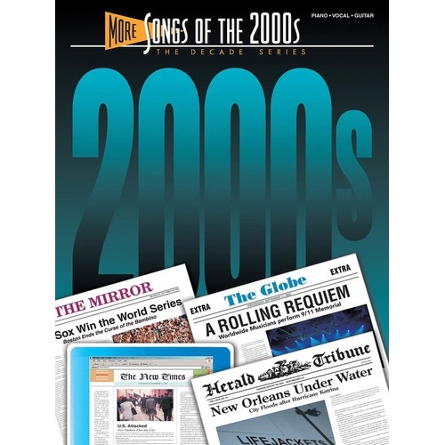 More Songs of the 2000s Decade Series PVG Songbook by Hal Leonard