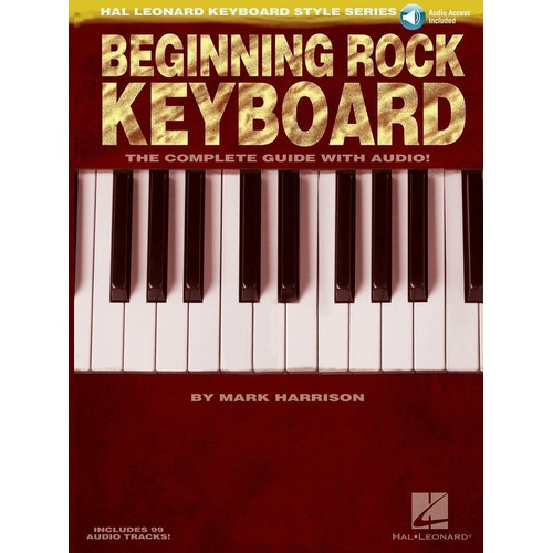 Beginning Rock Keyboard - Hal Leonard Keyboard Style Series