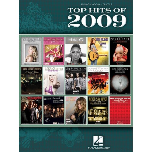 Top Hits Of 2009 PVG (Softcover Book)