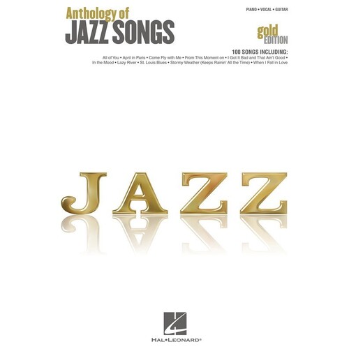 Anthology Of Jazz Songs Gold Edition PVG (Softcover Book)