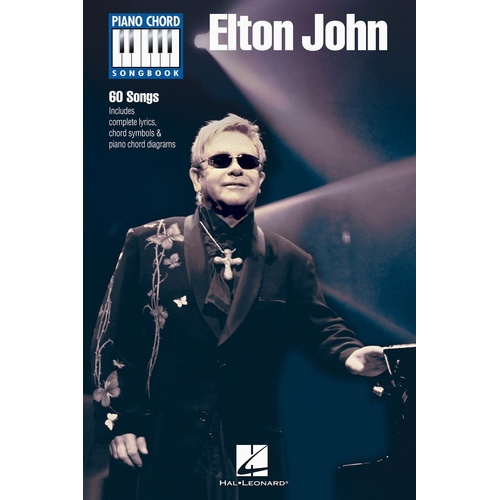 Elton John Piano Chord Songbook (Softcover Book)