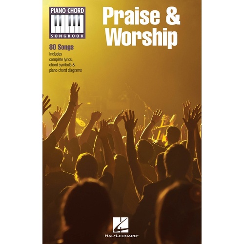 Praise And Worship Piano Chord Songbook (Softcover Book)