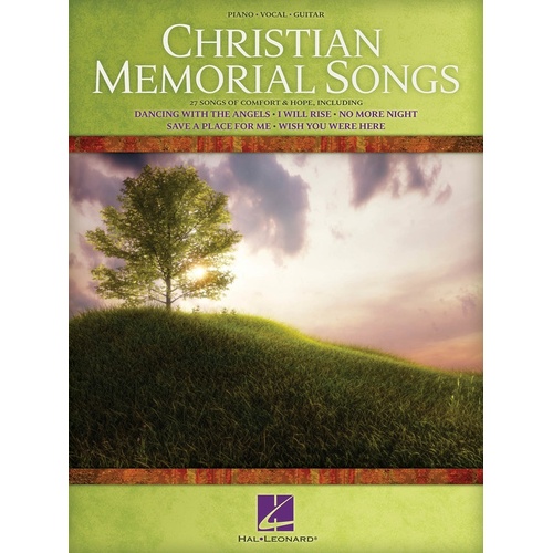 Christian Memorial Songs PVG (Softcover Book)