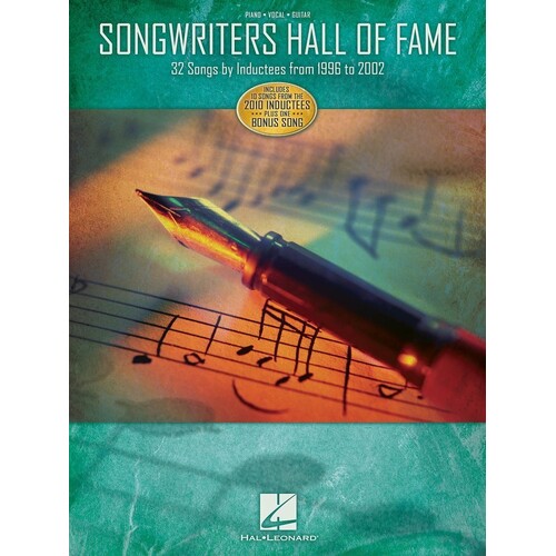 Songwriters Hall Of Fame PVG (Softcover Book)