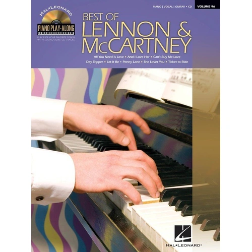 Best of Lennon & McCartney Piano Play-Along Book with CD