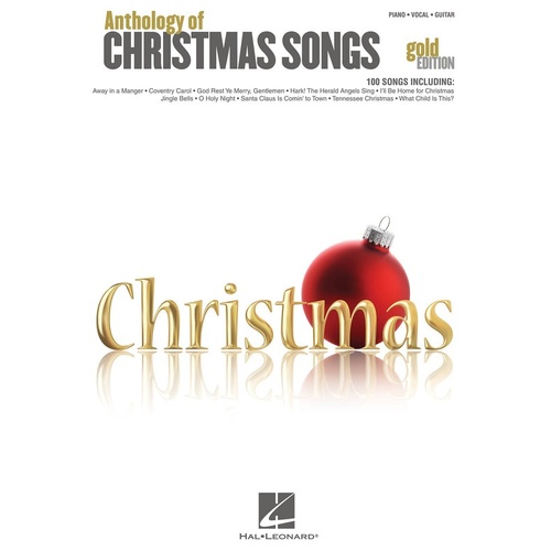 Anthology Of Christmas Songs Gold Edition PVG (Softcover Book)