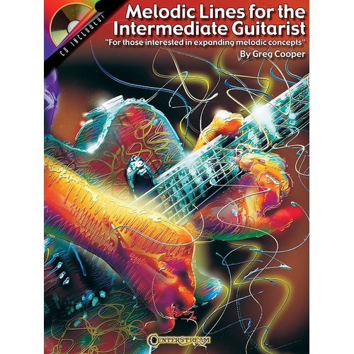 Melodic Lines For The Inter Guitarist Book/CD (Softcover Book/CD)