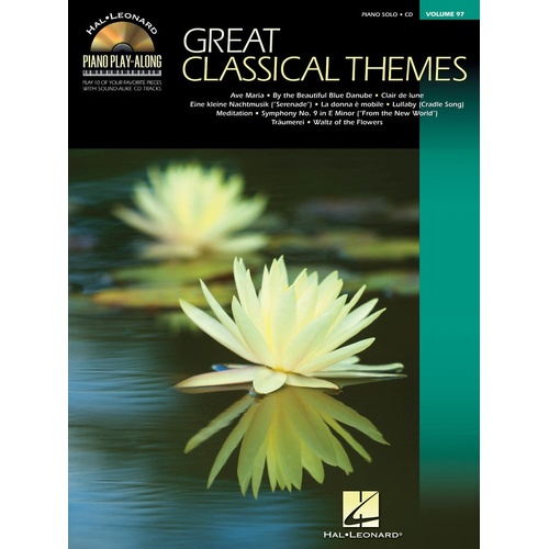 Great Classical Themes Piano Play Along Book/CD V9 (Softcover Book/CD)