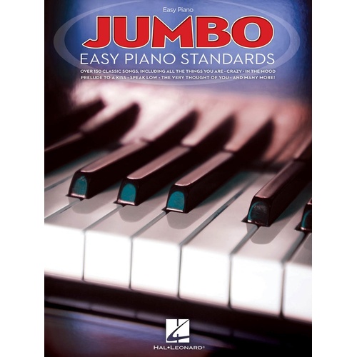 Jumbo Easy Piano Standards (Softcover Book)