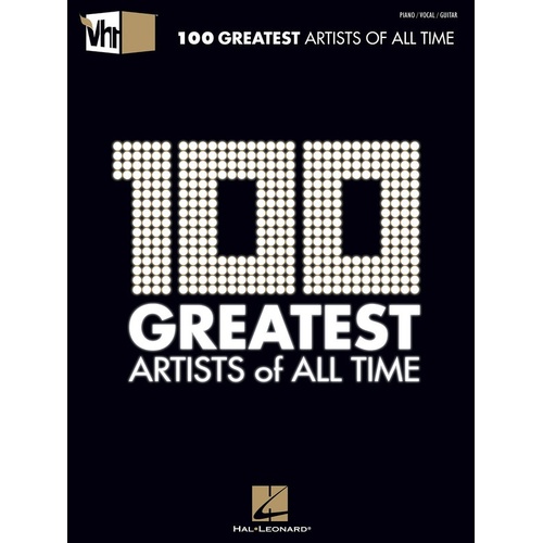 100 Greatest Artists Of All Time Vh1 PVG (Softcover Book)