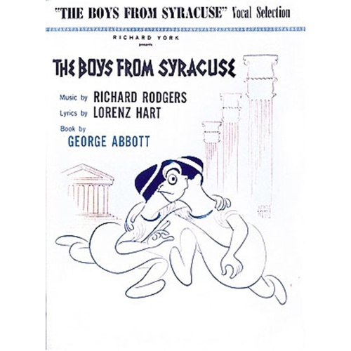 Boys From Syracuse Vocal Sel (Softcover Book)