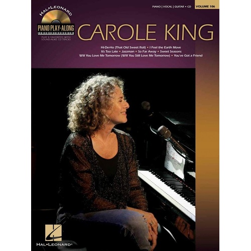 Carole King Piano Play-Along Book/CD V106