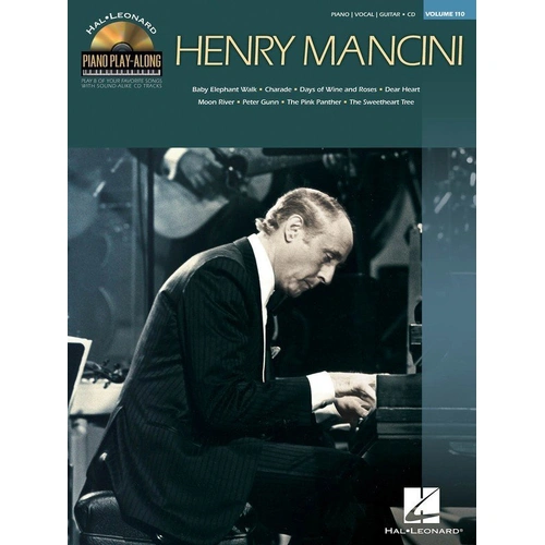 Henry Mancini Piano Play-Along Book/CD V110