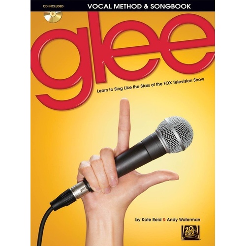 Glee Vocal Method & Songbook BK/CD by Hal Leonard - 80 Pages, Includes 8 Songs, Vocal Exercises, and Choreography Tips