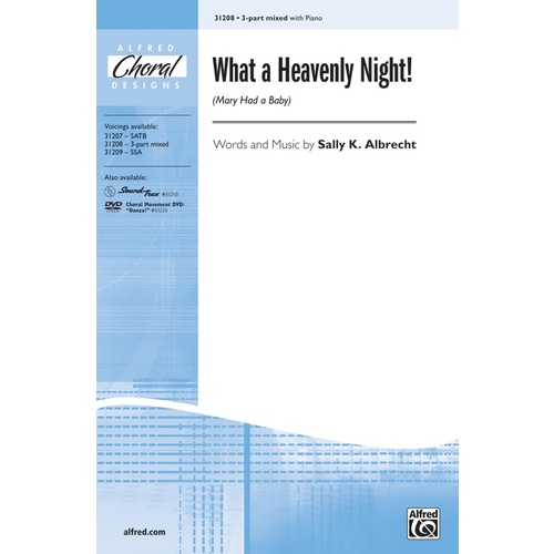 What a Heavenly Night! SAB Choral Sheet Music