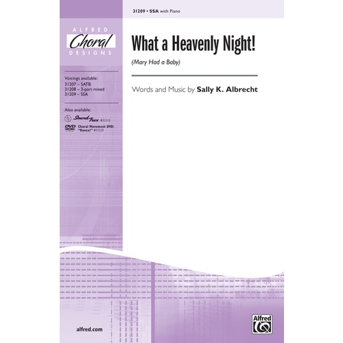 What a Heavenly Night! SSA Choral Sheet Music
