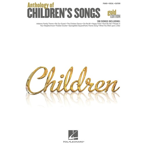 Anthology Of Childrens Songs Gold Edition PVG (Softcover Book)