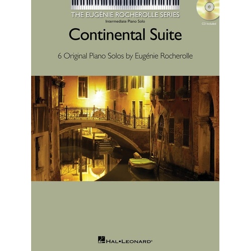 Continental Suite Piano Solo Songbook with CD