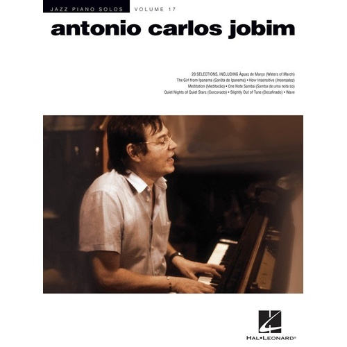 Antonio Carlos Jobim Jazz Piano Solos Volume 17