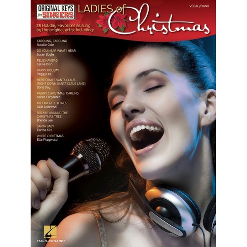 Ladies Of Christmas Original Keys For Singers (Softcover Book)