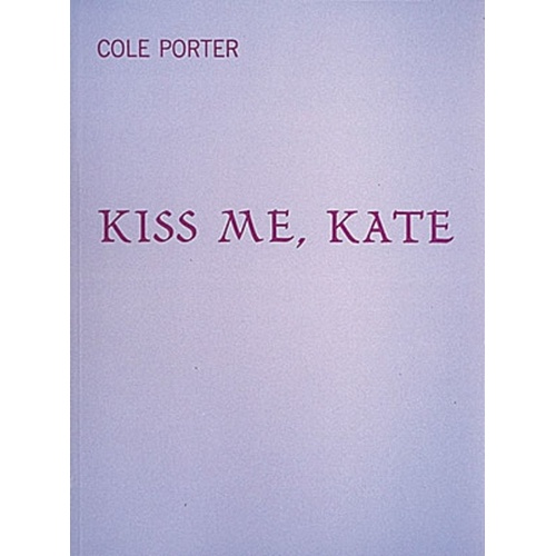 Kiss Me Kate Vocal Score (Softcover Book)