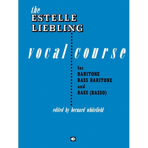 Estelle Liebling Vocal Course Baritone (Softcover Book)