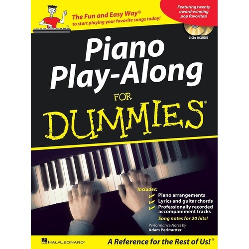 Piano Play-Along for Dummies Book with 2 CDs