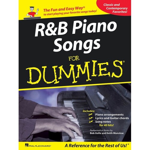 R&B Songs For Dummies PVG (Softcover Book)