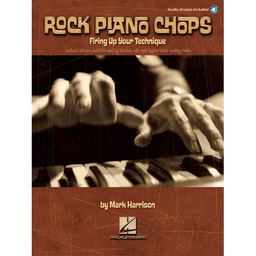 Rock Piano Chops Book/CD (Softcover Book/CD)