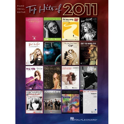 Top Hits of 2011 Piano, Vocal & Guitar Songbook by Hal Leonard