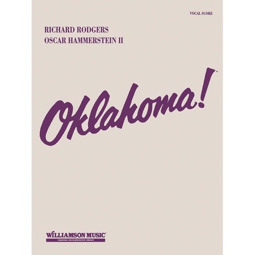 Oklahoma Vocal Score (Softcover Book)