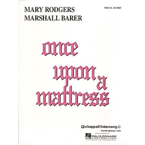 Once Upon A Mattress Vocal Score (Softcover Book)