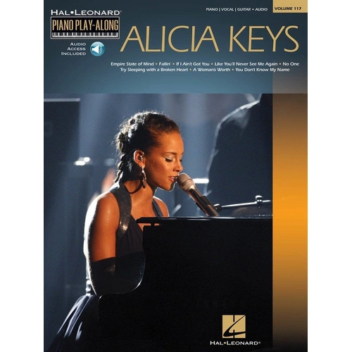 Alicia Keys Piano Playalong V117 BK/OLA - 8 Songs with Online Audio Access