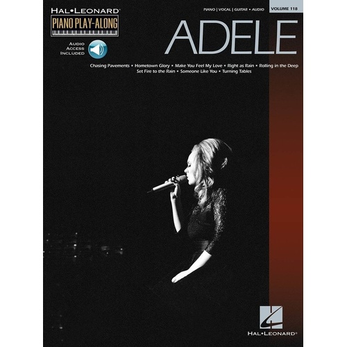 Adele Piano Play-Along Book/CD V118