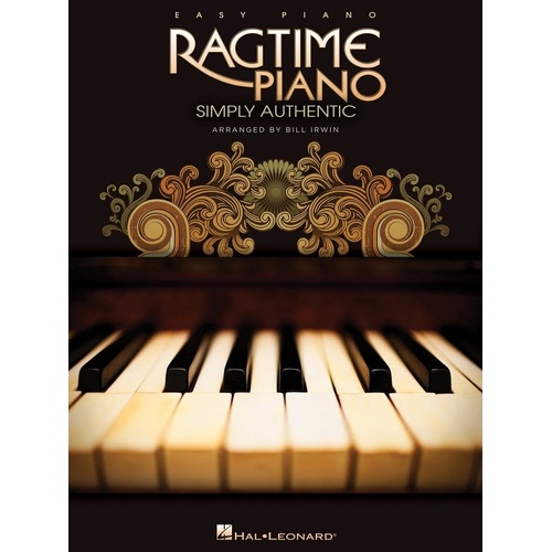 Ragtime Piano Simply Authentic Easy Piano - 23 Easy Arrangements for Piano, 80 Pages, Hal Leonard
