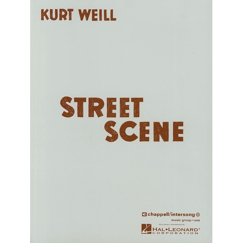 Street Scene Vocal Score (Softcover Book)