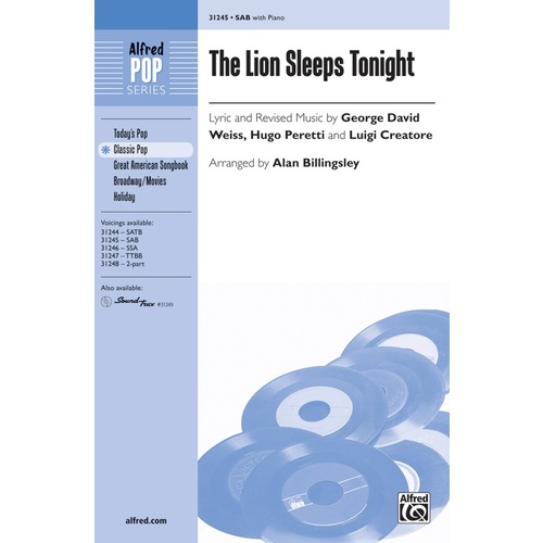 Lion Sleeps Tonight SAB