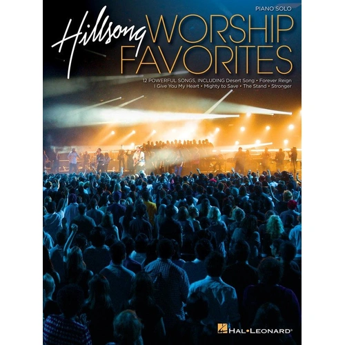 Hillsong Worship Favorites Piano Solos - 12 Powerful Songs for Piano Solo, 64 Pages, Publisher: Hal Leonard